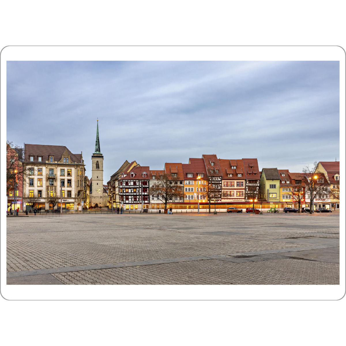 Tischset "Der Erfurter Domplatz" artboxONE - Architektur - Erfurt,Thüringen,Altstadt,Domplatz - Bild erfurt
