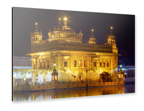 Alu-Dibond "Tempel Harmadir Sahib in Amritsar" 30x20 cm artboxONE