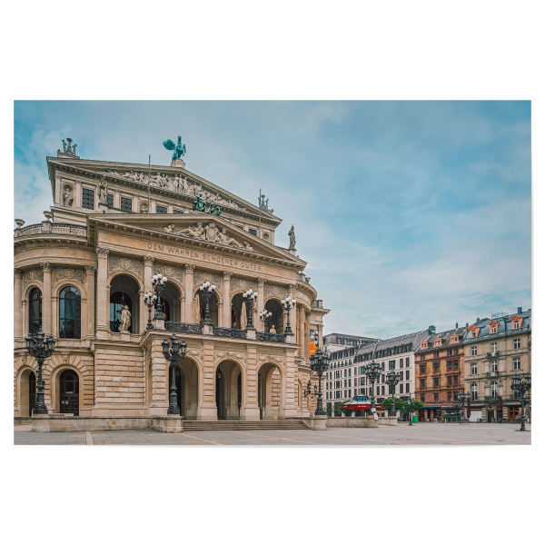 Poster 30x20 cm "Alte Oper Frankfurt" artboxONE - Architektur,Geometrie,Städte / Frankfurt