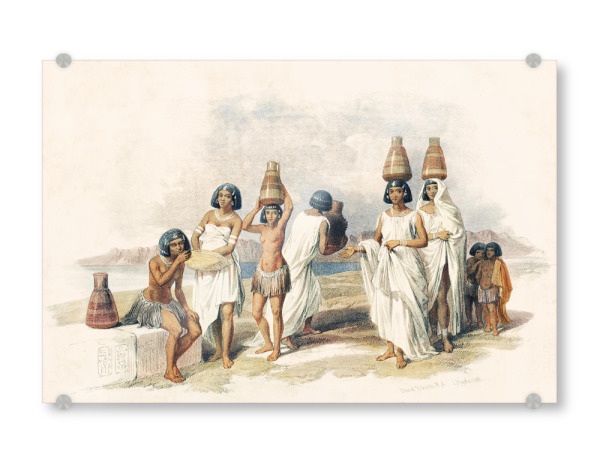 Acrylglasbild "Nubische Frauen" artboxONE - Reise,Menschen,Reise / Afrika