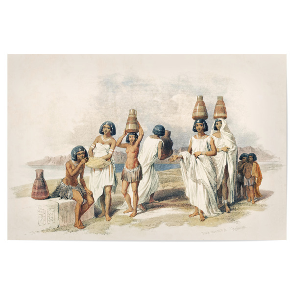 Poster 30x20 cm "Nubische Frauen" artboxONE - Reise,Menschen,Reise / Afrika