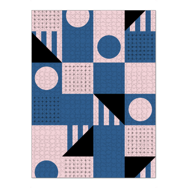 Puzzle Ravensburger "Riviera Tiles Company Vibes" artboxONE - Abstrakt,Geometrie