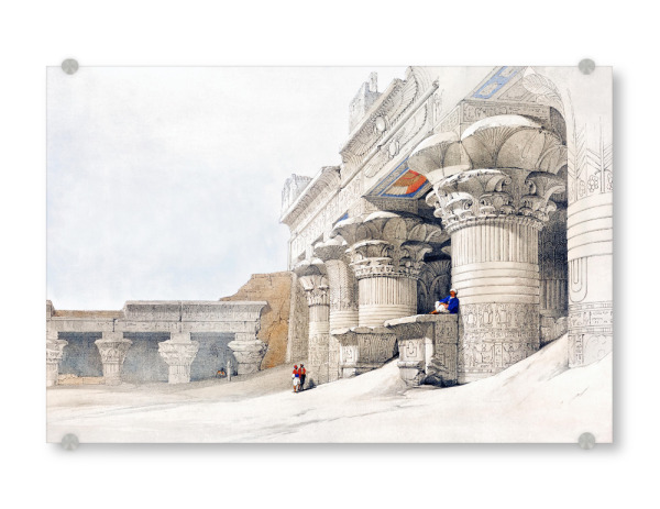Acrylglasbild "Tempel von Edfou" artboxONE - Reise,Architektur,Reise / Afrika