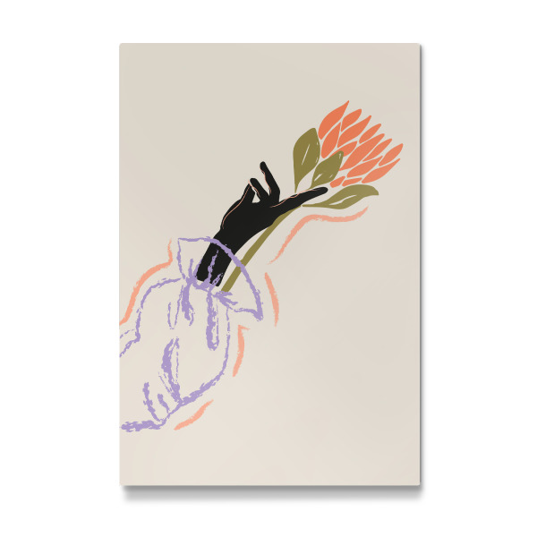 Galerie-Print "Holding the flower" 30x20 cm artboxONE
