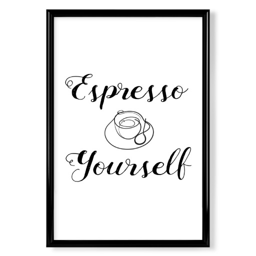 Espresso Yourself One Line