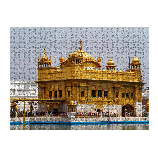 Puzzle Ravensburger "Harmadir Sahib in Amritsar" artboxONE - Architektur,Reise / Asien