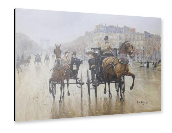 Alu-Dibond "At the Champs-Élysées" 30x20 cm artboxONE