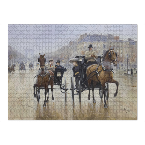 Puzzle Ravensburger "At the Champs-Élysées" artboxONE - Städte,Städte / Paris,Für Mama