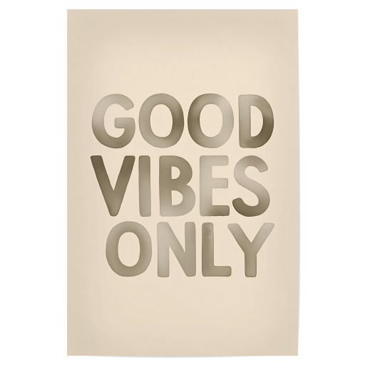 Good vibes gute Stimmung