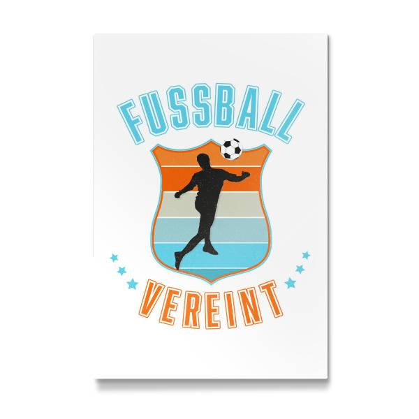 Galerie-Print "Fußball vereint" 30x20 cm artboxONE