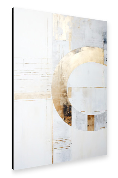 Alu-Dibond "ABSTRAKTE KUNST Regeneration" 30x20 cm artboxONE