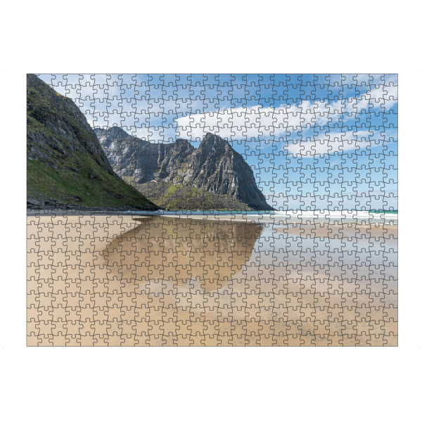 artboxONE Puzzle "Kvalvika Beach" artboxONE - Natur,Reise,Reise / Strand und Meer