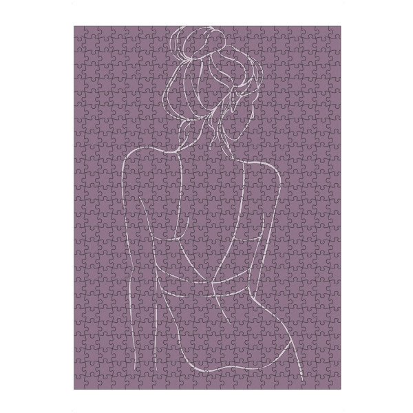 artboxONE Puzzle "Zarte Weiblichkeit" artboxONE - Abstrakt,Menschen