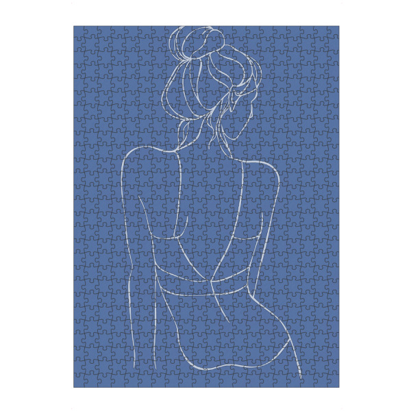 artboxONE Puzzle "Zarte Harmonie" artboxONE - Abstrakt,Menschen