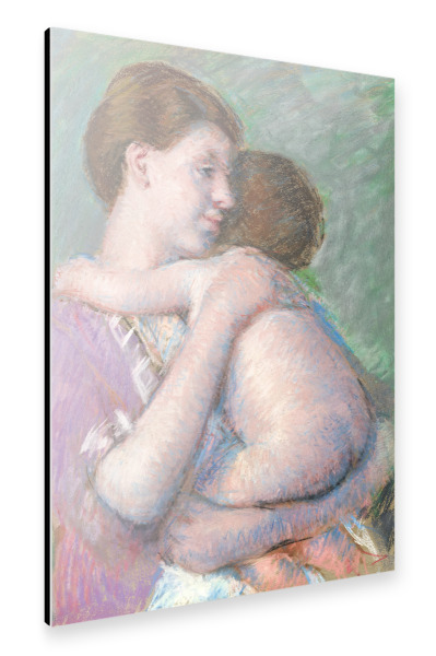 Alu-Dibond "Mutter und Baby" 30x20 cm artboxONE