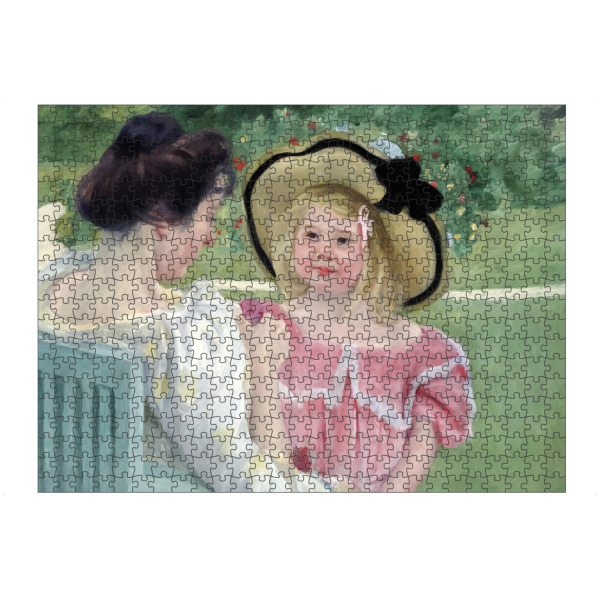 Puzzle Ravensburger "Der Garten" artboxONE - Für Kinder,Menschen,Liebe,Für Mama,Für Papa