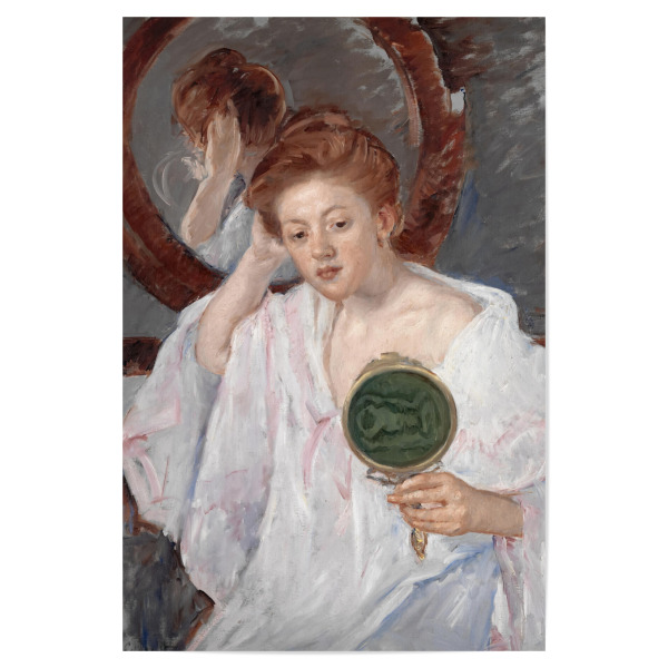 Poster 30x20 cm "Denise an ihrem Schminktisch" artboxONE - Menschen,Für Mama,Für Papa