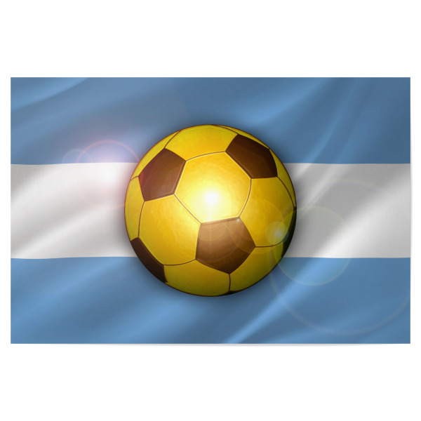 Poster "Argentinien Champion" artboxONE - Sport,Sport / Fußball