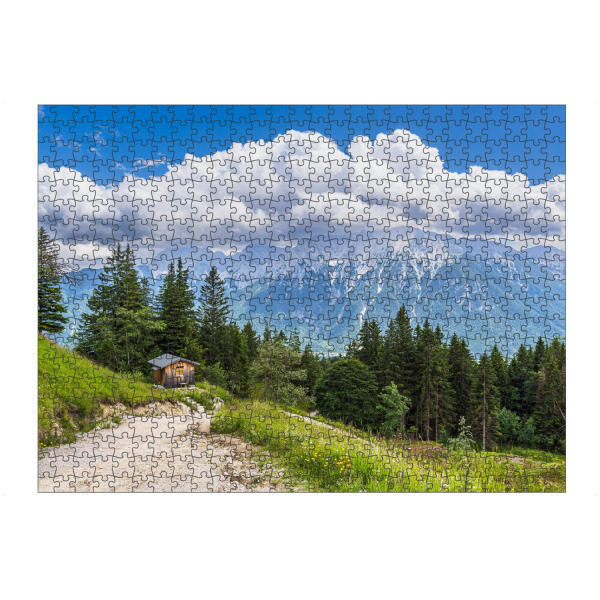 artboxONE Puzzle "Blick vom Hohen Kranzberg" artboxONE - Natur,Reise