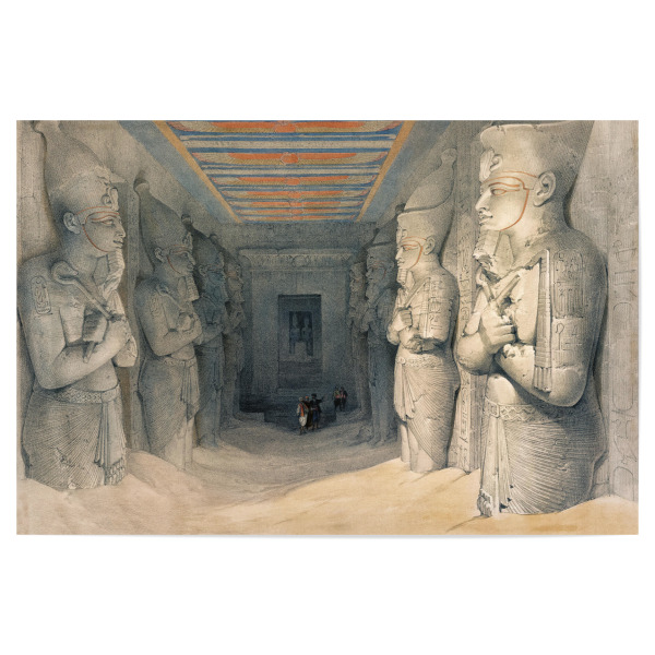 Poster "Tempel von Aboo Simbel" artboxONE - Reise,Architektur,Reise / Afrika