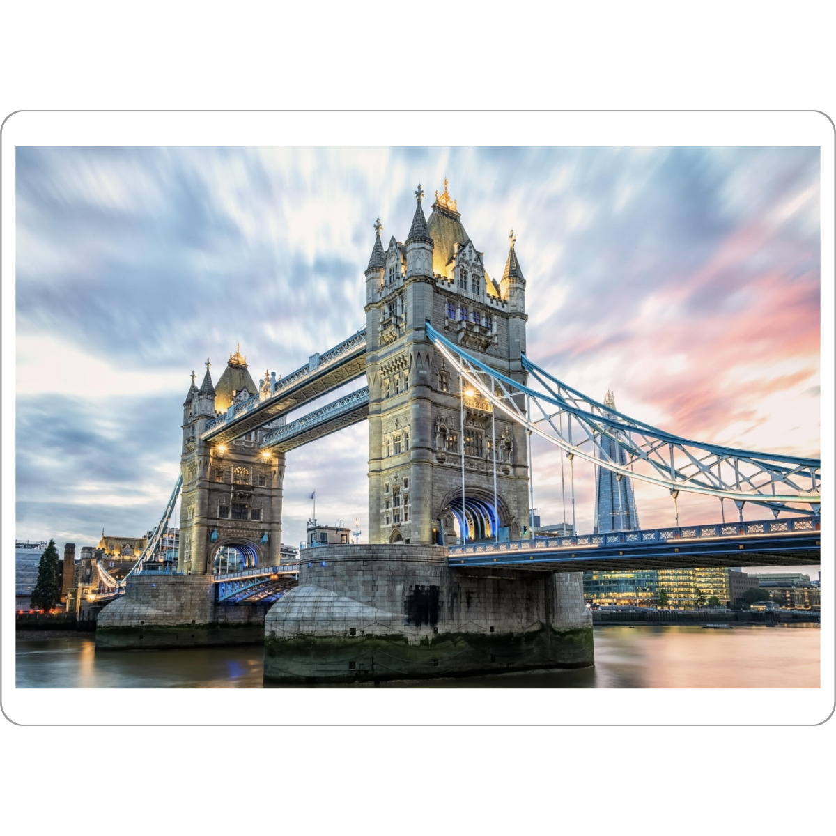 Tischset "Tower Bridge bei Sonnenuntergang" artboxONE - Städte,Städte / London,Reise