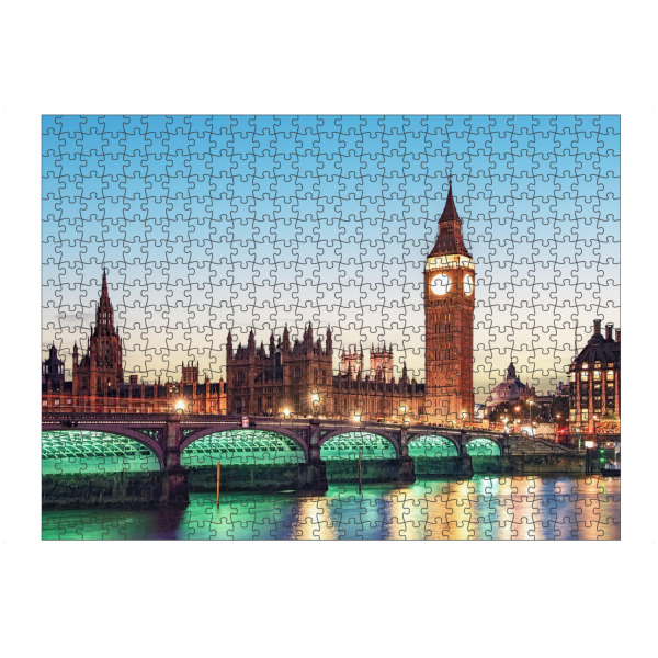Puzzle Ravensburger "Der Palast von Westminster" artboxONE - Städte,Städte / London,Architektur