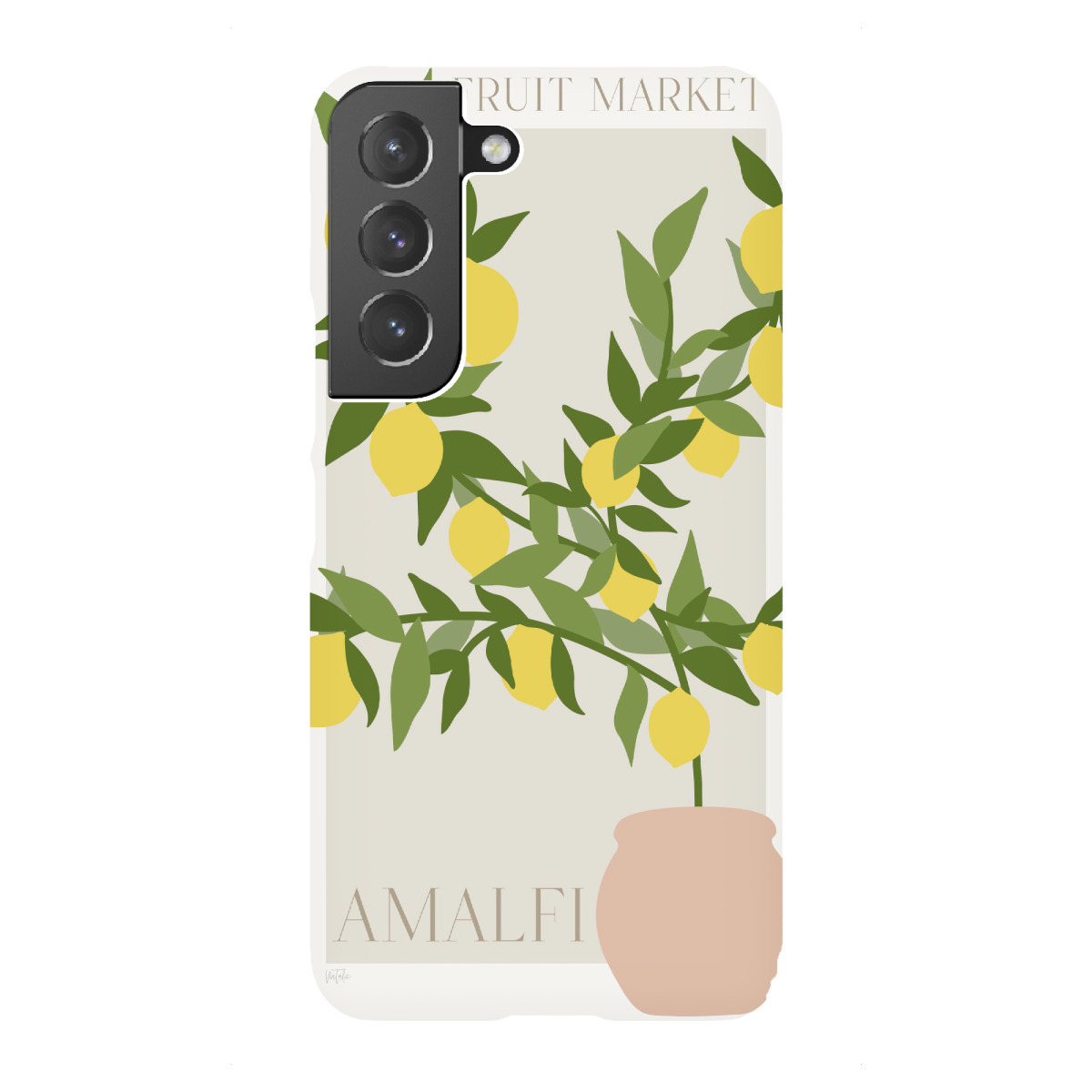 Samsung Galaxy "Amalfi-Zitrone" Premium-Case Handyhülle artboxONE