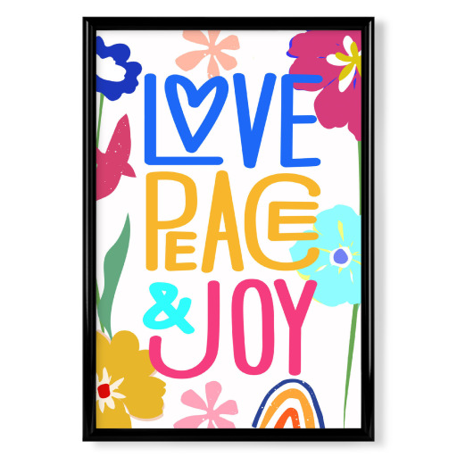 Pop Liebe Frieden Freude