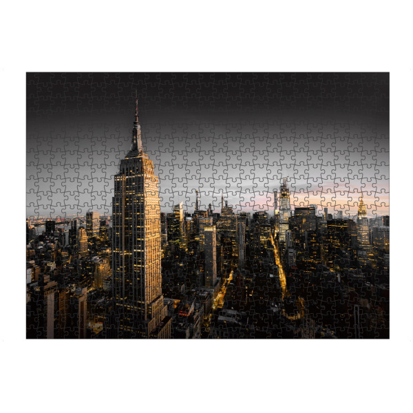 artboxONE Puzzle "Gute Nacht, NY" artboxONE - Städte / New York,Reise,Architektur - New york,New york,New york city,Skyline,Gebäude