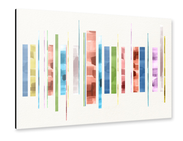 Alu-Dibond "Sonne und Wasser" 30x20 cm artboxONE