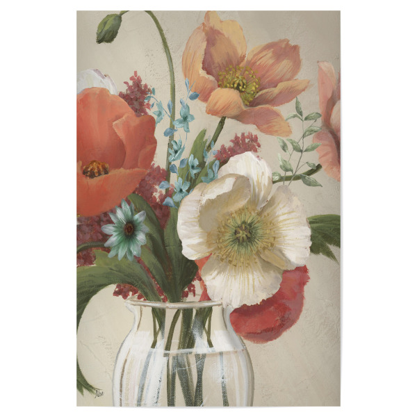 Poster 30x20 cm "Mohnzeit" artboxONE - Floral - Blumen,Blumen,Mohn,Mohnblumen