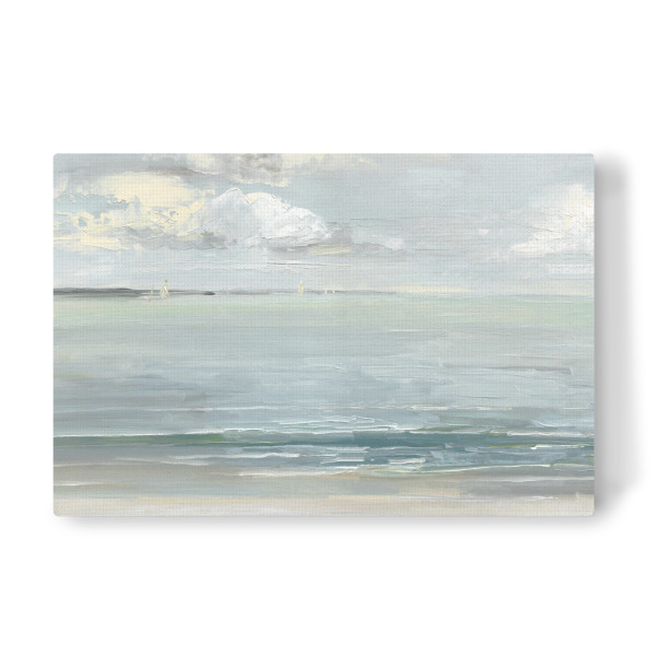 Leinwandbild "Ruhiger Klang" artboxONE - Abstrakt,Reise / Strand und Meer - Ozean,Küste,Küste