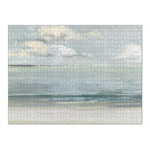 Puzzle Ravensburger "Ruhiger Klang" artboxONE - Abstrakt,Reise / Strand und Meer - Ozean,Küste,Küste - Bild ozean