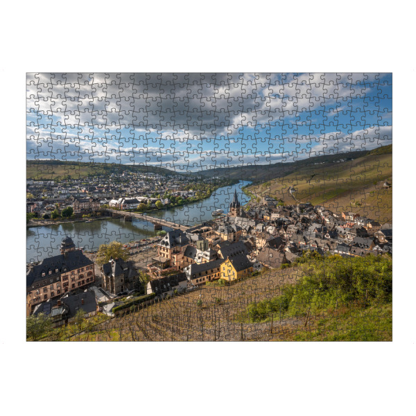 Puzzle Ravensburger "Bernkastel-Kues Stadtansicht" artboxONE - Städte,Reise