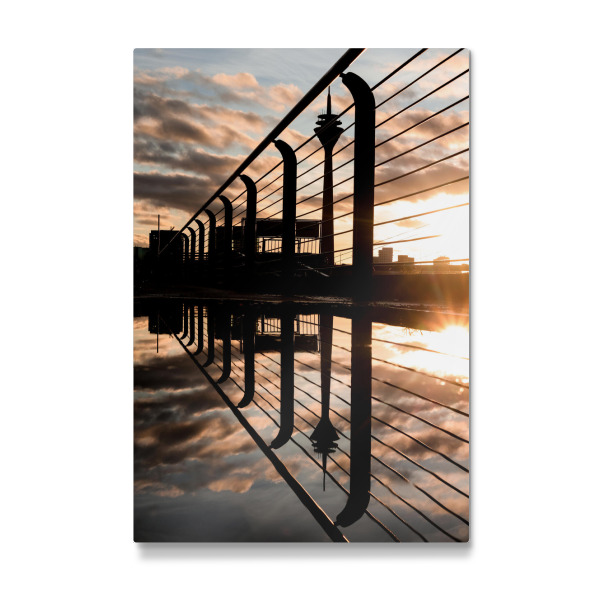 Galerie-Print "Rheinturm Reflektion" 30x20 cm artboxONE