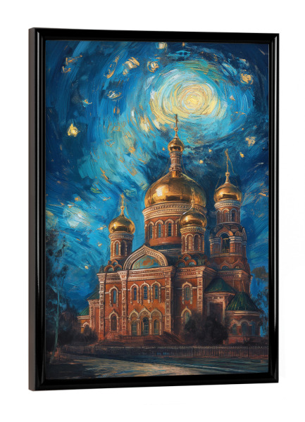 Poster mit schwarzem Rahmen "St. Petersburg Kathedrale" artboxONE - Städte,Reise,Architektur,Städte / Sankt Petersburg