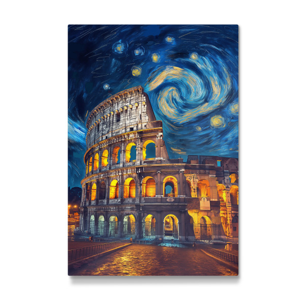 Galerie-Print "Kolosseum in Rom - Van Gogh" 75x50 cm artboxONE
