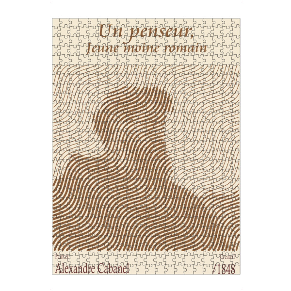 artboxONE Puzzle "Ein Denker, mein Junge" artboxONE - Abstrakt