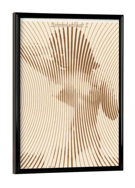 Poster mit schwarzem Rahmen "Sommerlust I" artboxONE - Abstrakt