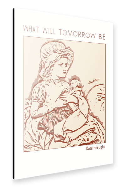 Alu-Dibond "Was wird morgen sein" 30x20 cm artboxONE