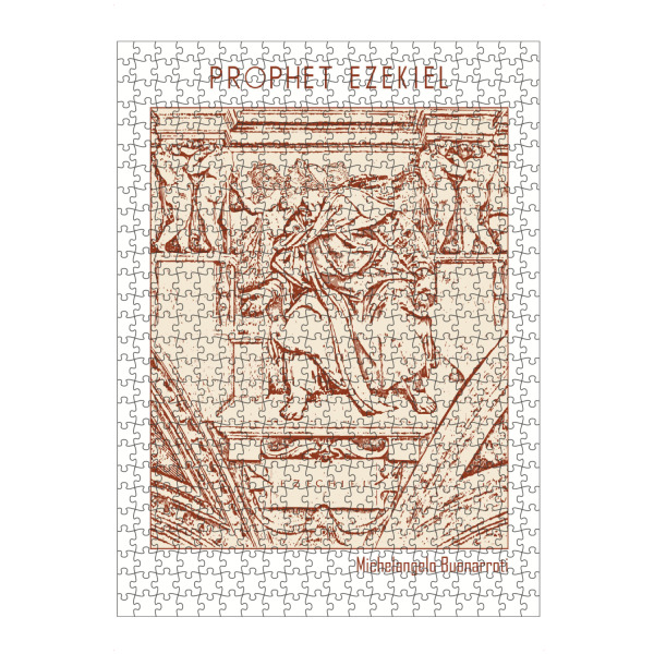 artboxONE Puzzle "Prophet Hesekiel" artboxONE - Abstrakt