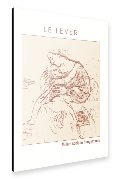 Alu-Dibond "Le Lever" 30x20 cm artboxONE