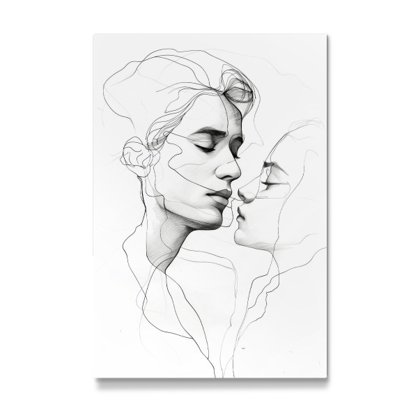 Galerie-Print "Linienkunst Lovers A" 30x20 cm artboxONE