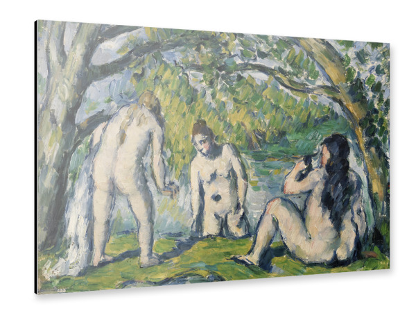 Alu-Dibond "Post-impressionism Three Bathers" 30x20 cm artboxONE