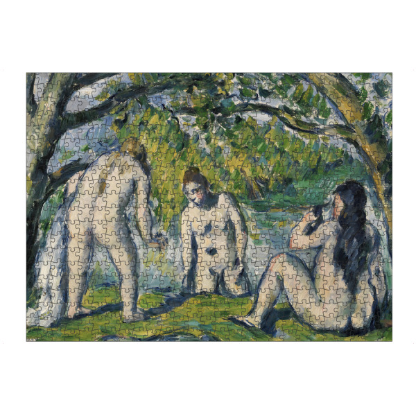 artboxONE Puzzle "Post-impressionism Three Bathers" artboxONE - Menschen,Liebe,Für Mama,Für Papa,Männer