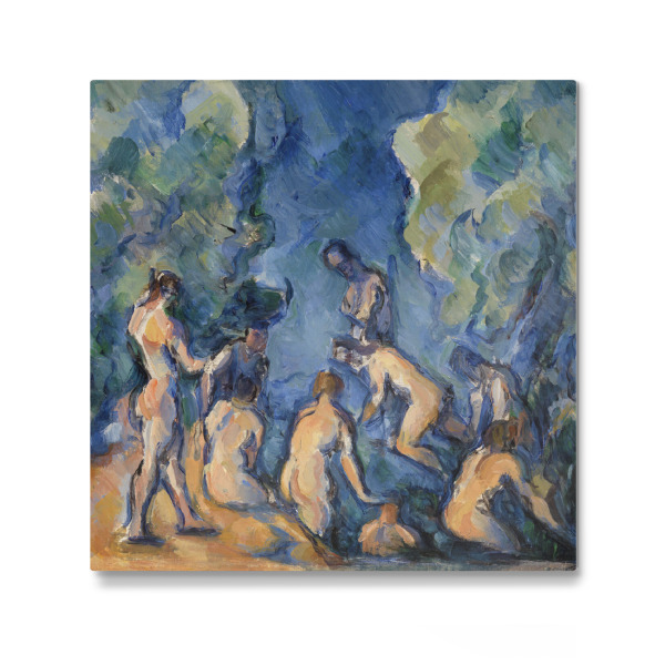 Galerie-Print "Postimpressionismus-Badende" 30x30 cm artboxONE