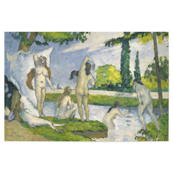 Poster "Badegäste im Sommer" artboxONE - Menschen,Liebe,Sport / Sommerspiele,Für Mama,Für Papa