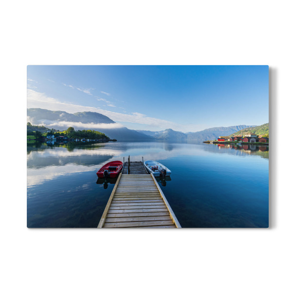 Galerie-Print "Åkrafjord am Morgen" 30x20 cm artboxONE