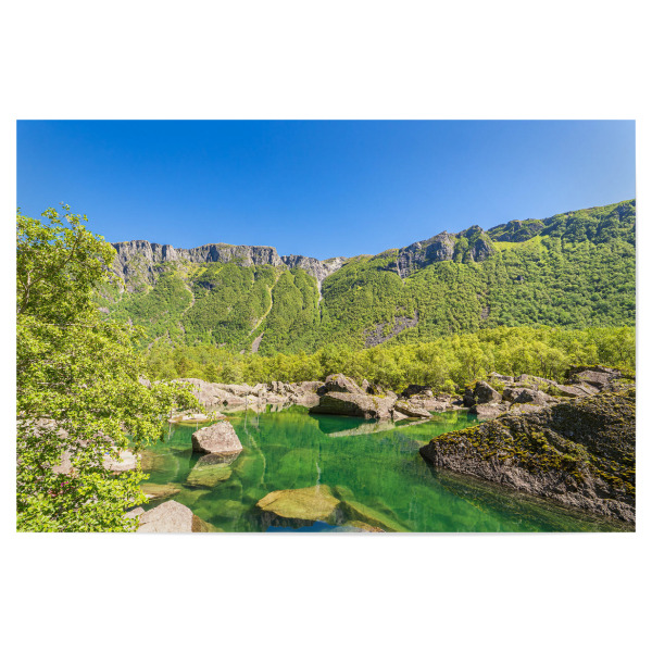 Poster "Gletschersee Bondhusvatnet" artboxONE - Natur,Reise,Reise / Länder