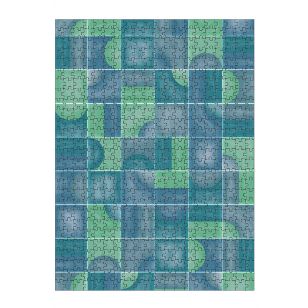 Puzzle Ravensburger "Weiche Poolfliesen" artboxONE - Abstrakt,Geometrie